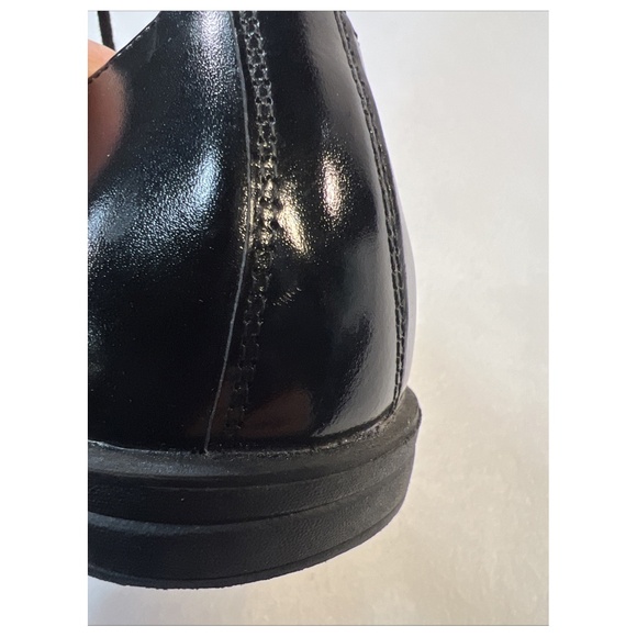 Florsheim Boy's Lace Up Dress Shoes Size 3.5 Youth Some Scuffs Cap Toe Oxford - Picture 13 of 16